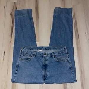 Carhartt Traditional Fit Work Wear Denim Jeans